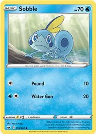 Sobble Premium Collection 055/319 — Miscellaneous Promos 3 (English Pokémon TCG card)