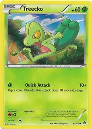 Treecko Promo Holo 006/319 — Miscellaneous Promos 3 (English Pokémon TCG card)