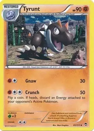 Tyrunt Cosmos Holo 061/319 — Miscellaneous Promos 3 (English Pokémon TCG card)