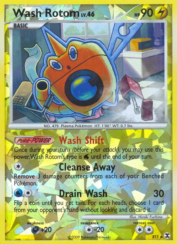 Wash Rotom RT5 — L’Ascesa dei Rivali (Italian Pokémon TCG card)