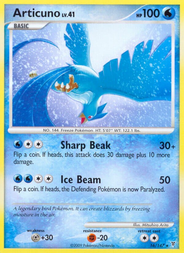 Articuno 016/153 — Supreme Victors (Italian Pokémon TCG card)