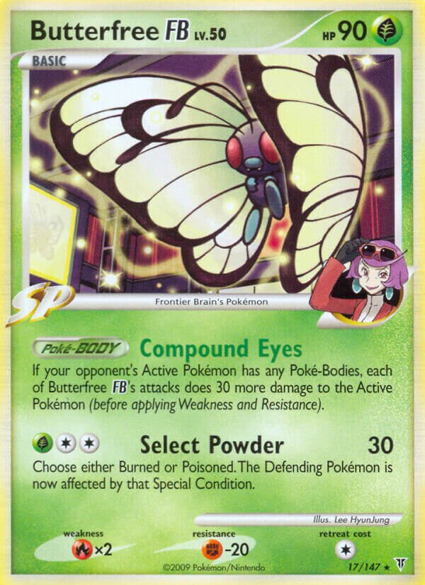Butterfree FB 017/153 — Supreme Victors (Italian Pokémon TCG card)