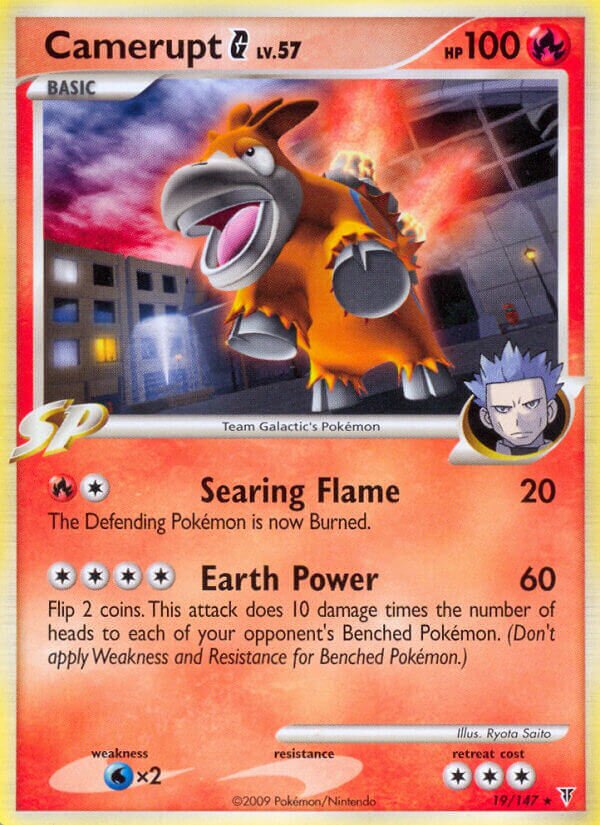 Camerupt G 019/153 — Supreme Victors (Italian Pokémon TCG card)