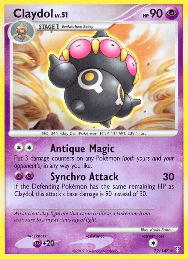 Claydol 022/153 — Supreme Victors (Italian Pokémon TCG card)