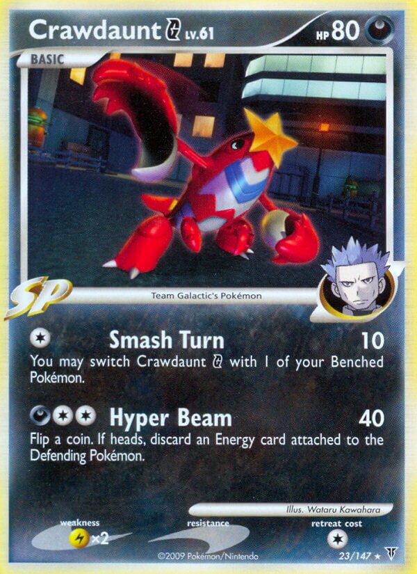 Crawdaunt G 023/153 — Supreme Victors (Italian Pokémon TCG card)