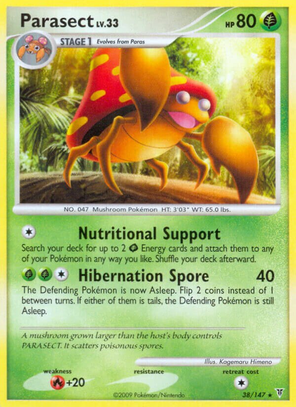 Parasect 038/153 — Supreme Victors (Italian Pokémon TCG card)
