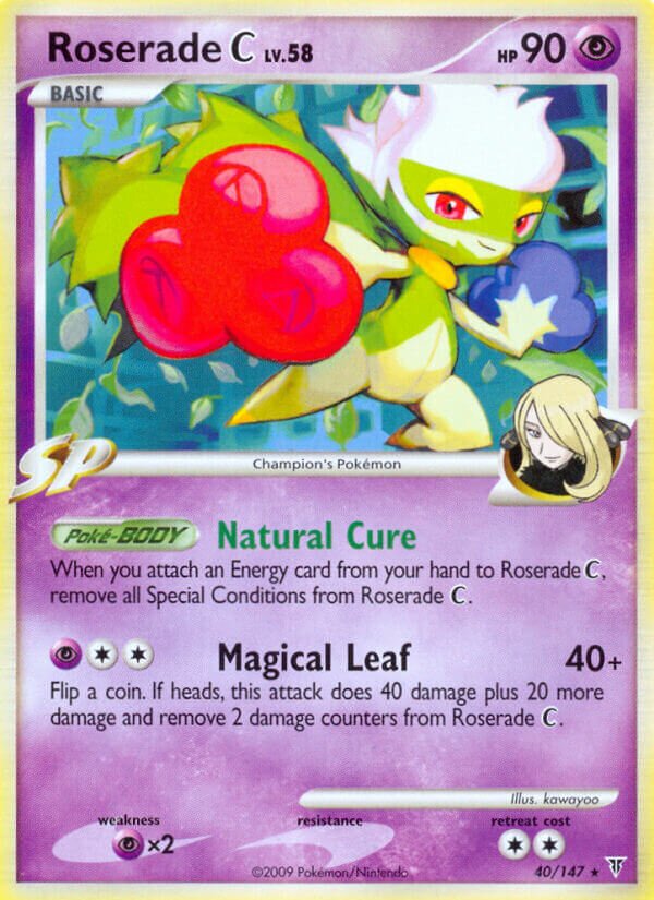 Roserade C 040/153 — Supreme Victors (Italian Pokémon TCG card)
