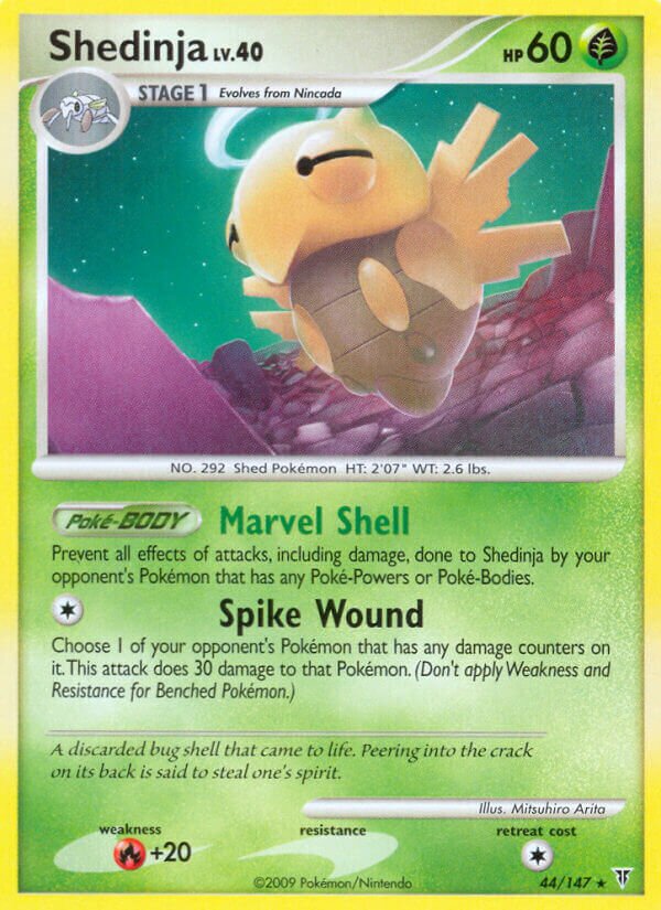 Shedinja 044/153 — Supreme Victors (Italian Pokémon TCG card)