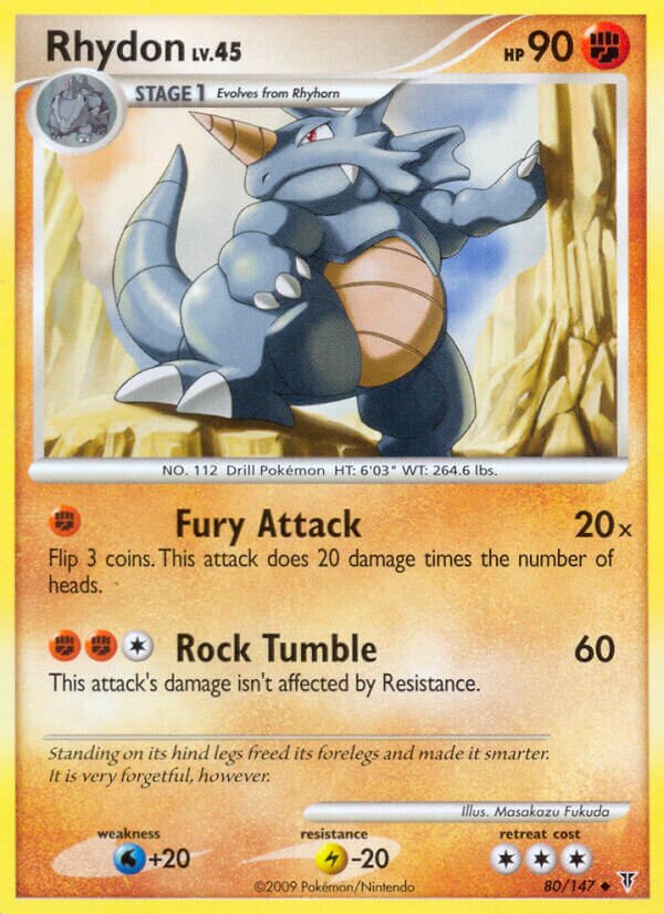 Rhydon 080/153 — Supreme Victors (Italian Pokémon TCG card)