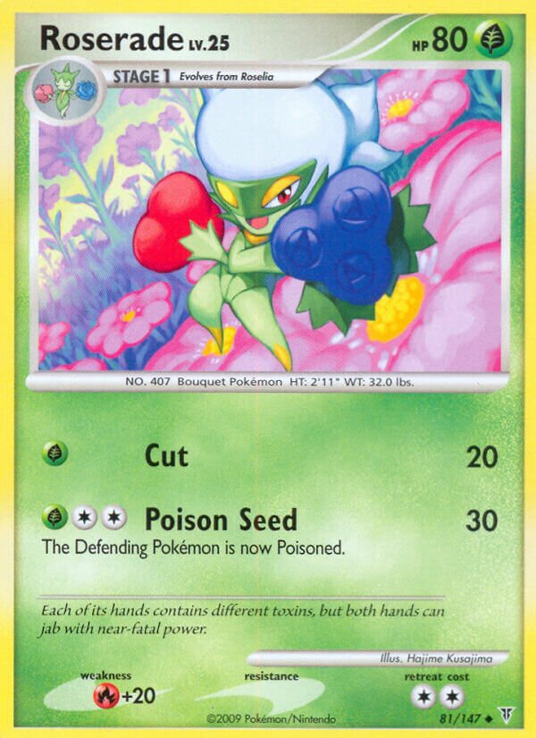 Roserade 081/153 — Supreme Victors (Italian Pokémon TCG card)