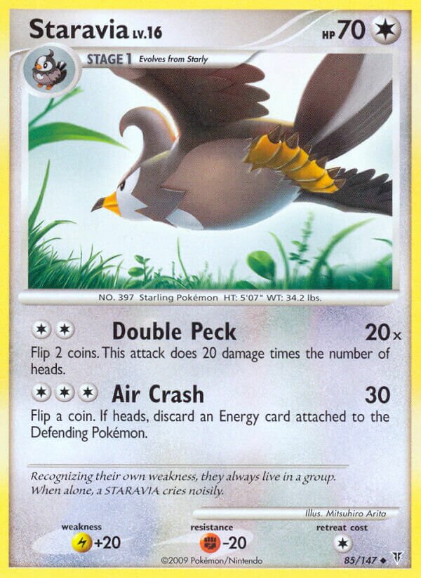 Staravia 085/153 — Supreme Victors (Italian Pokémon TCG card)