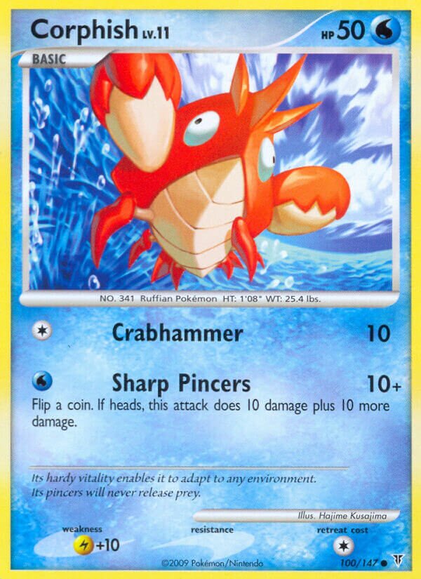 Corphish 100/153 — Supreme Victors (Italian Pokémon TCG card)