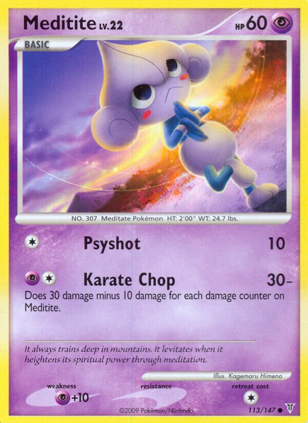 Meditite 113/153 — Supreme Victors (Italian Pokémon TCG card)