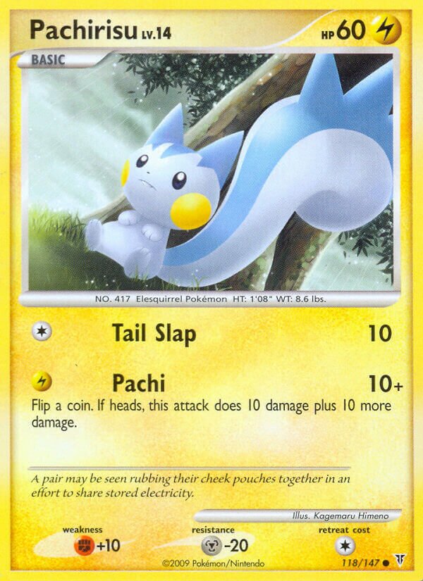 Pachirisu 118/153 — Supreme Victors (Italian Pokémon TCG card)