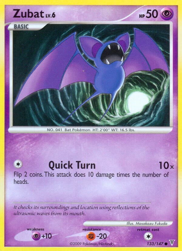 Zubat 133/153 — Supreme Victors (Italian Pokémon TCG card)
