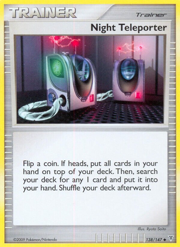 Night Teleporter 138/153 — Supreme Victors (Italian Pokémon TCG card)