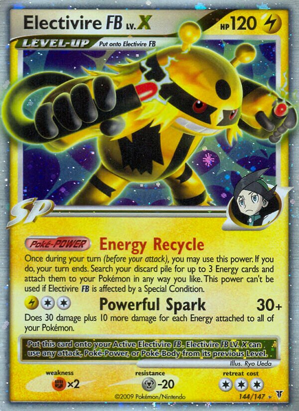Electivire FB LV.X 144/153 — Supreme Victors (Italian Pokémon TCG card)