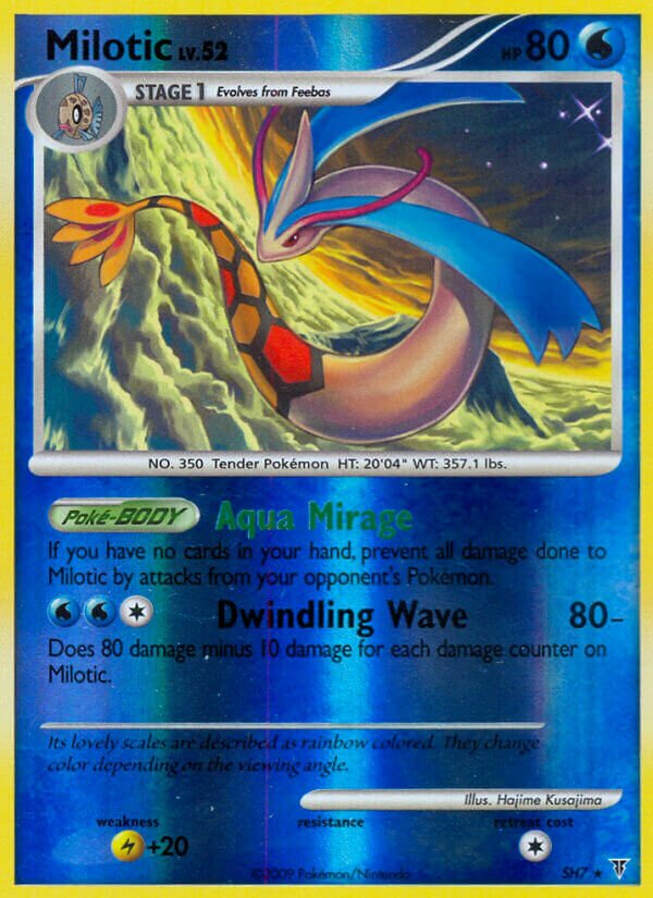 Milotic SH7 — Supreme Victors (Italian Pokémon TCG card)