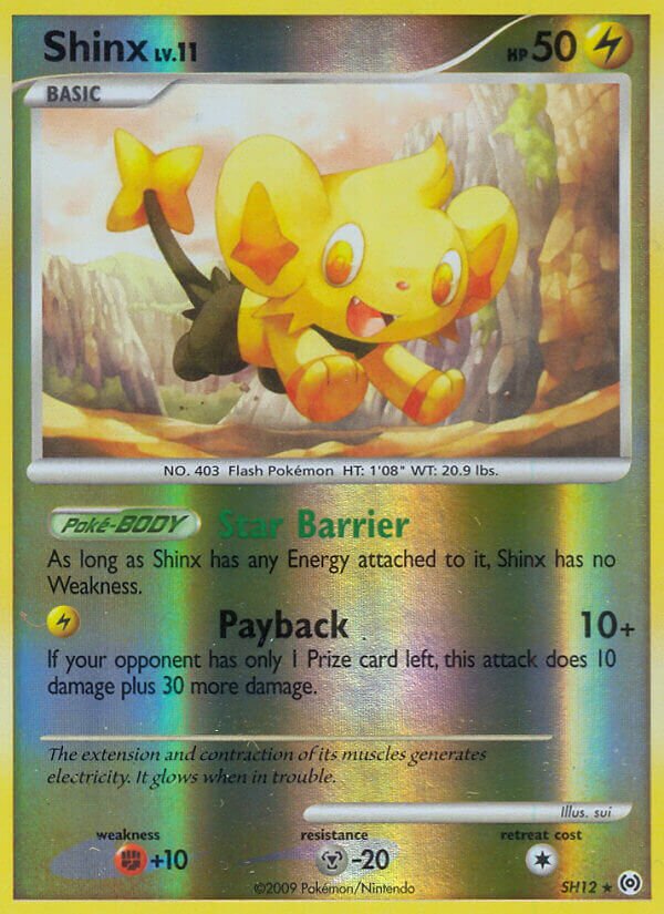 Shinx SH12 — Arceus (Italian Pokémon TCG card)