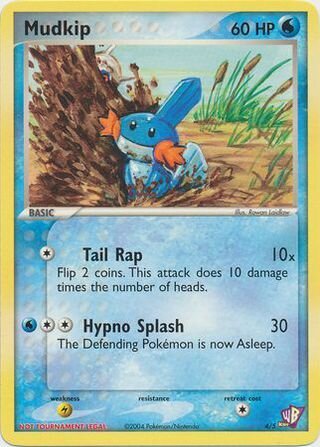 Mudkip 004/5 — Poké Card Creator Pack (English Pokémon TCG card)