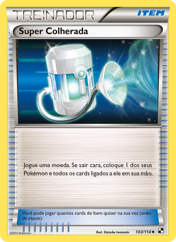 Super Colherada 103 — Black & White (Portuguese Pokémon TCG card)
