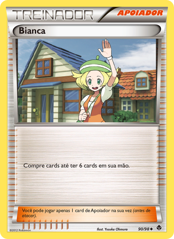 Bianca 90 — Poderes Emergentes (Portuguese Pokémon TCG card)