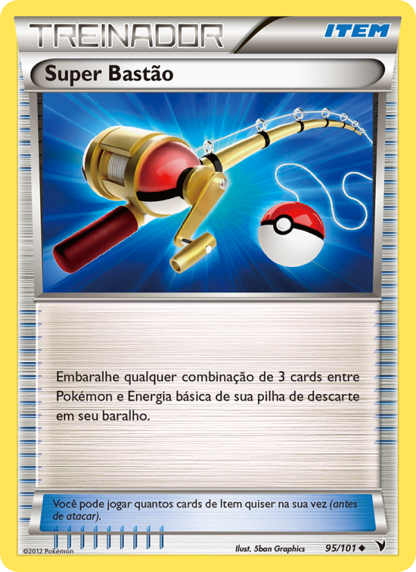 Super Bastão 95 — Vitórias Nobres (Portuguese Pokémon TCG card)
