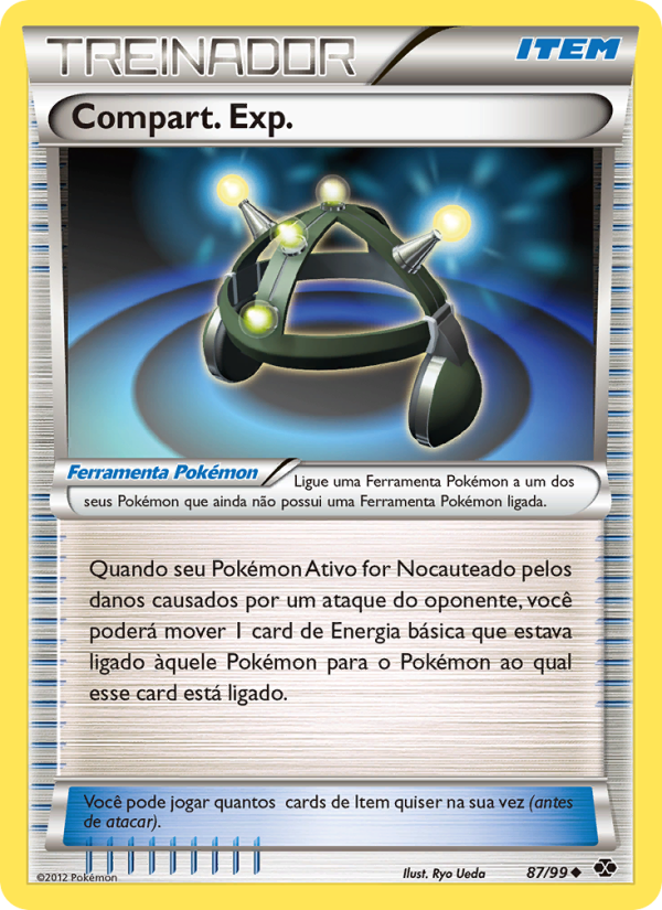 Compart. Exp. 87 — Próximos Destinos (Portuguese Pokémon TCG card)