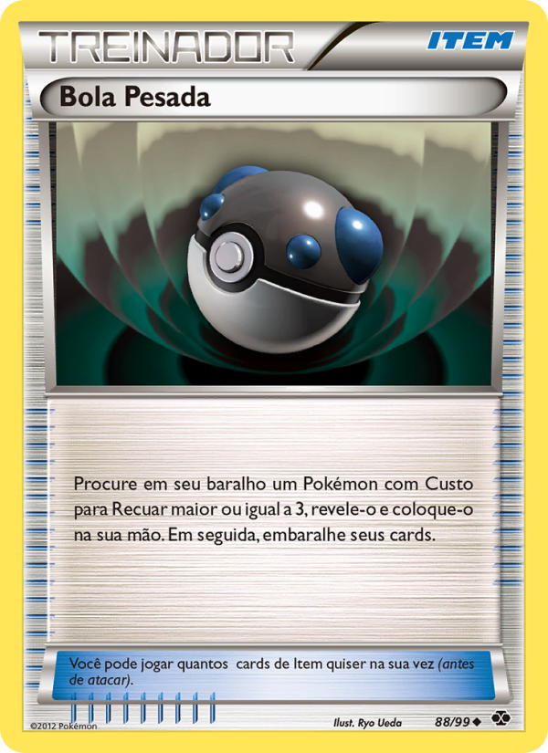 Bola Pesada 88 — Próximos Destinos (Portuguese Pokémon TCG card)