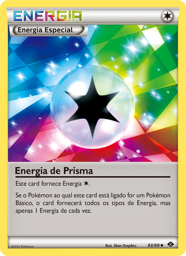 Energia de Prisma 93 — Próximos Destinos (Portuguese Pokémon TCG card)