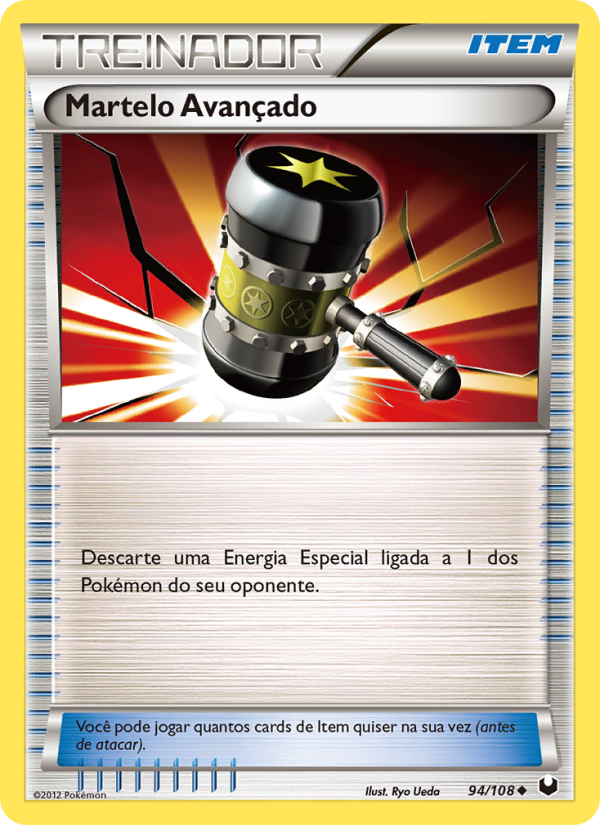 Martelo Avançado 94 — Dark Explorers (Portuguese Pokémon TCG card)