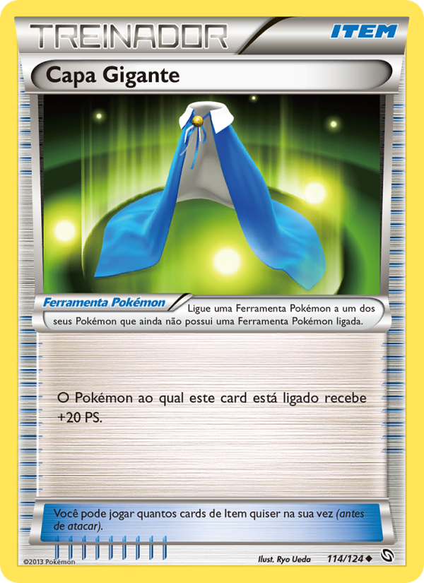 Capa Gigante 114 — Dragões Enaltecidos (Portuguese Pokémon TCG card)