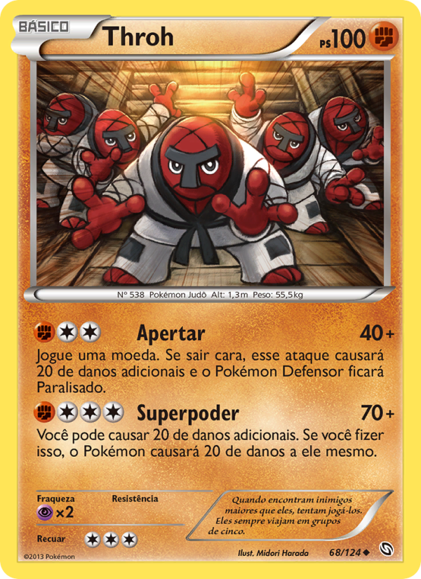 Throh 68 — Dragões Enaltecidos (Portuguese Pokémon TCG card)