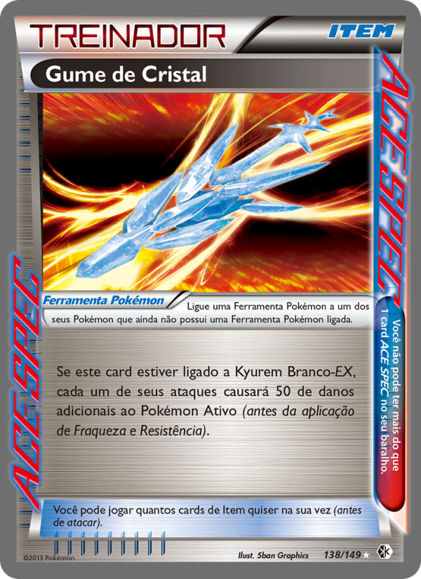 Gume de Cristal 138 — Fronteiras Cruzadas (Portuguese Pokémon TCG card)