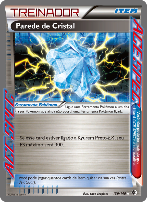 Parede de Cristal 139 — Fronteiras Cruzadas (Portuguese Pokémon TCG card)