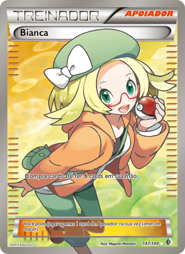 Bianca 147 — Fronteiras Cruzadas (Portuguese Pokémon TCG card)