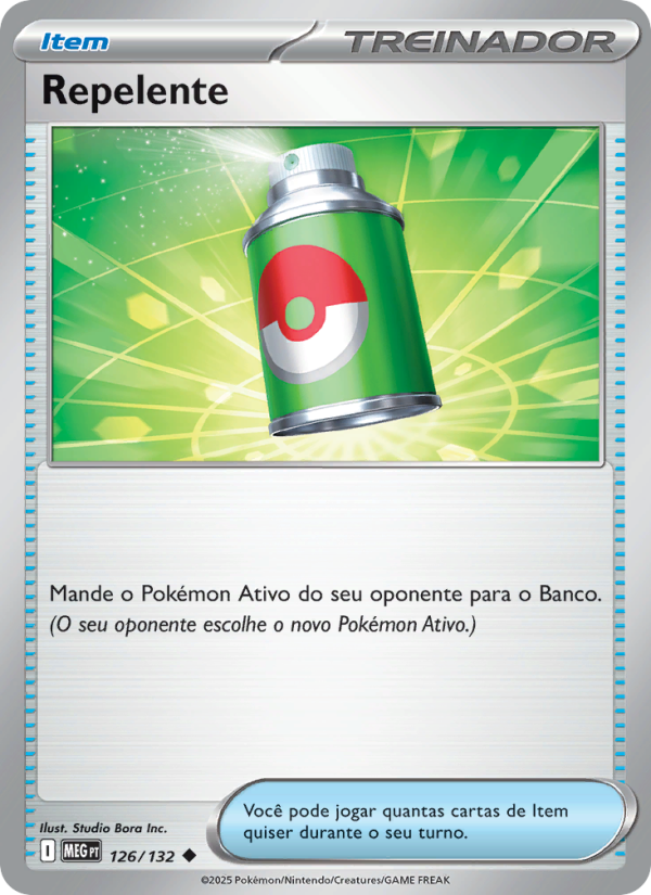 Repelente 126 — Megaevolução (Portuguese Pokémon TCG card)