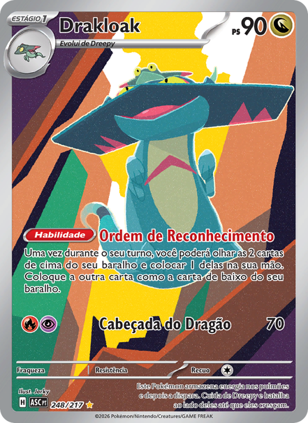 Drakloak 248 — Heróis Excelsos (Portuguese Pokémon TCG card)