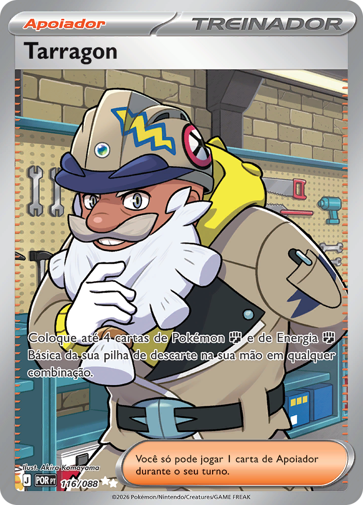 Tarragon 116 — Equilíbrio Perfeito (Portuguese Pokémon TCG card)