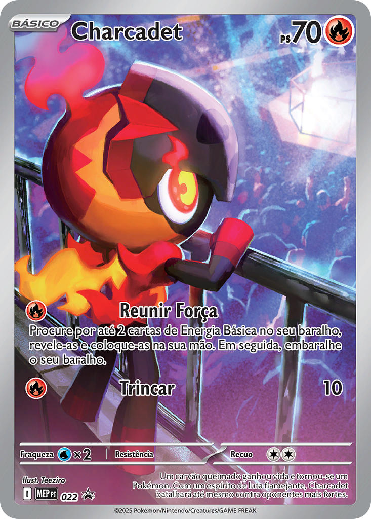 Charcadet 022 — MEP Black Star Promos (Portuguese Pokémon TCG card)
