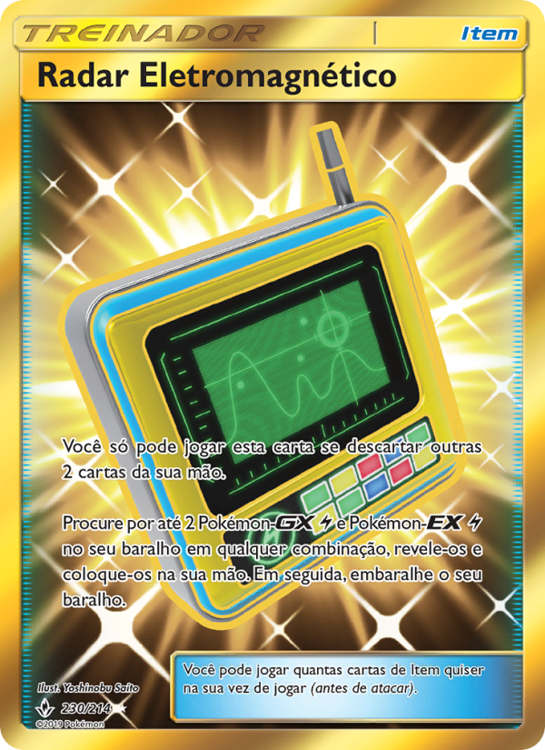 Radar Eletromagnético 230 — Elos Inquebráveis (Portuguese Pokémon TCG card)