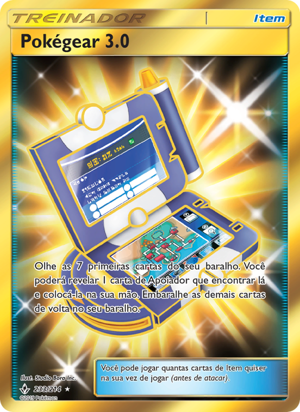 Pokégear 3.0 233 — Elos Inquebráveis (Portuguese Pokémon TCG card)