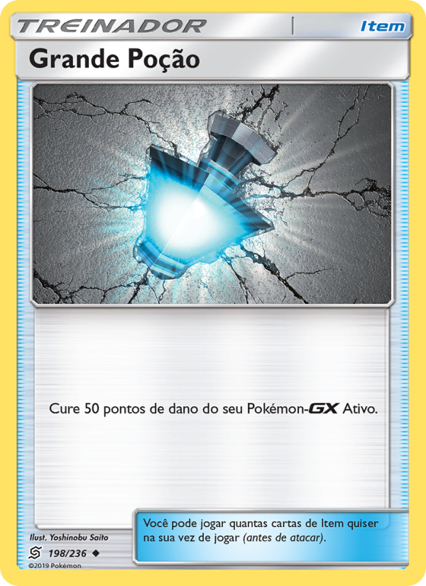 Grande Poção 198 — Sintonia Mental (Portuguese Pokémon TCG card)