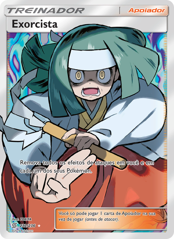 Exorcista 232 — Sintonia Mental  (Portuguese Pokémon TCG card)