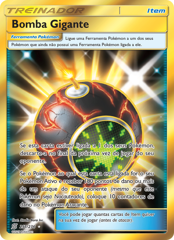 Bomba Gigante 251 — Sintonia Mental  (Portuguese Pokémon TCG card)