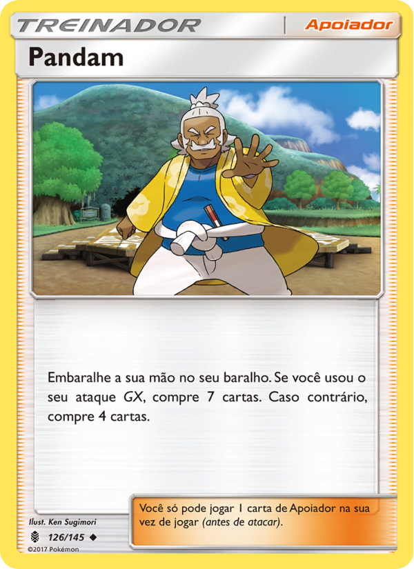 Pandam 126 — Guardiões Ascendentes (Portuguese Pokémon TCG card)