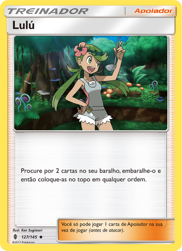 Lulú 127 — Guardiões Ascendentes (Portuguese Pokémon TCG card)
