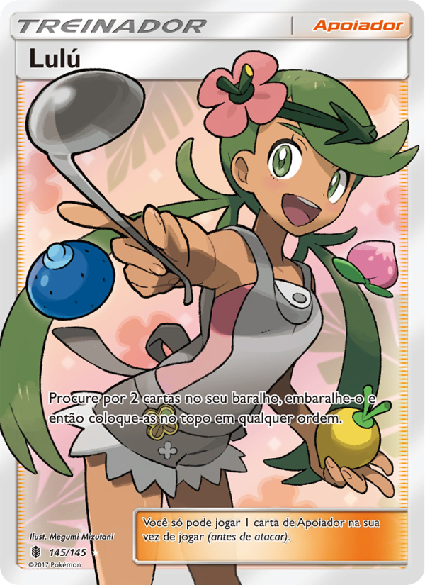 Lulú 145 — Guardiões Ascendentes (Portuguese Pokémon TCG card)