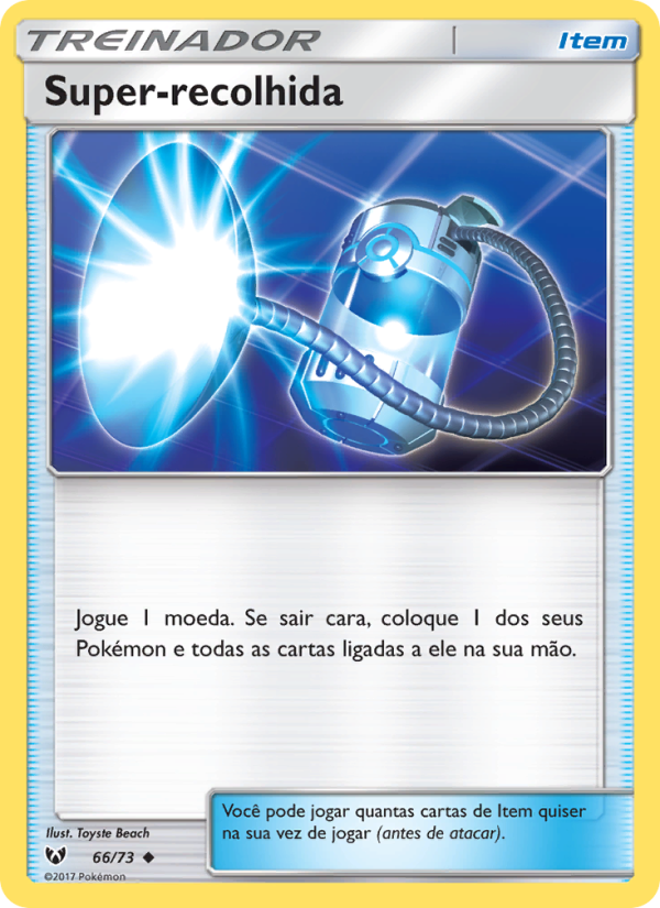 Super-recolhida 66 — Lendas Luminescentes (Portuguese Pokémon TCG card)