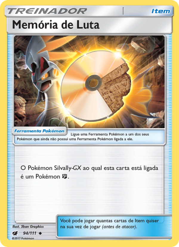 Memória de Luta 94 — Invasão Carmim (Portuguese Pokémon TCG card)